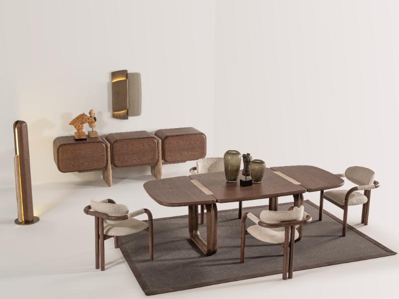Mocha Dining Room