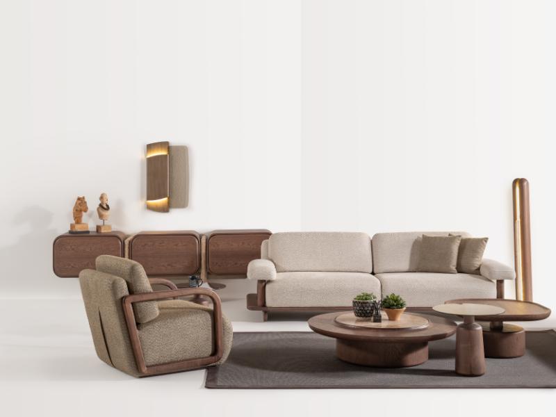 Mocha Sofa Set