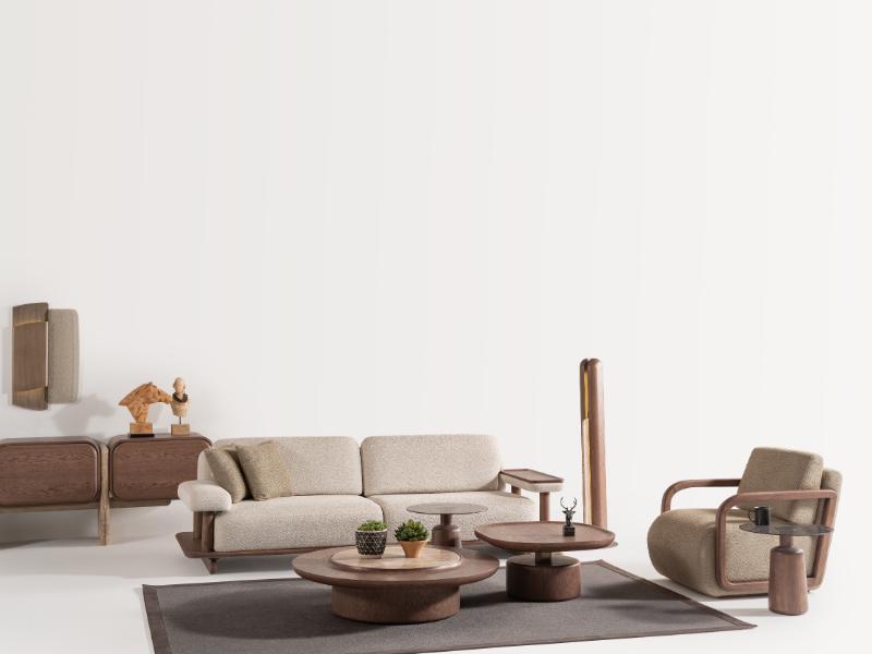 Mocha Sofa Set