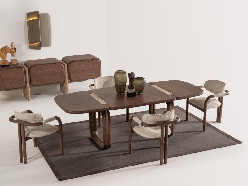 Mocha Dining Room
