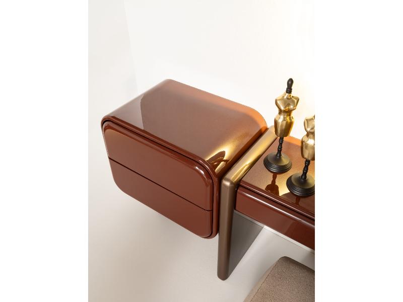 Mocha Burgundy Bedroom