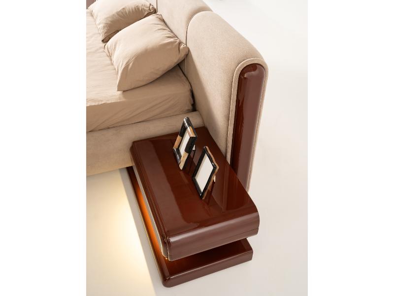 Mocha Burgundy Bedroom